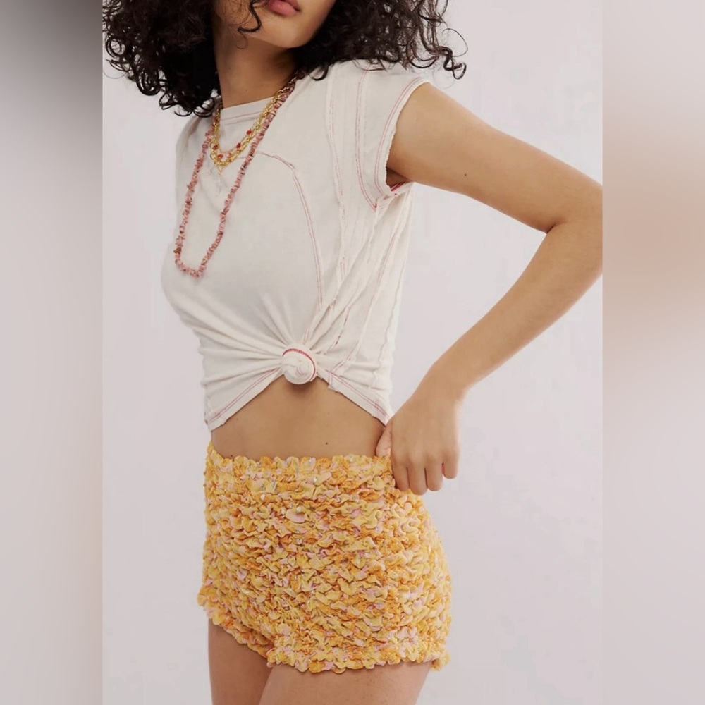 Free People Scrunch It Up Shorts